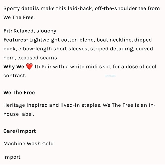 NEW Free People We The Free Play To Win
Tee - Picture 5 of 14